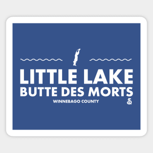 Winnebago County, Wisconsin - Little Lake Butte Des Morts Sticker